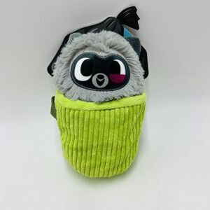 Bark Box M-L Rickie Racoon the Trash Tycoon Multi-Part Plush Dog Toy Crinkle